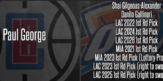 一切的开始?6年前的今天 快船大出血9换1乔治为雷霆夺冠奠基